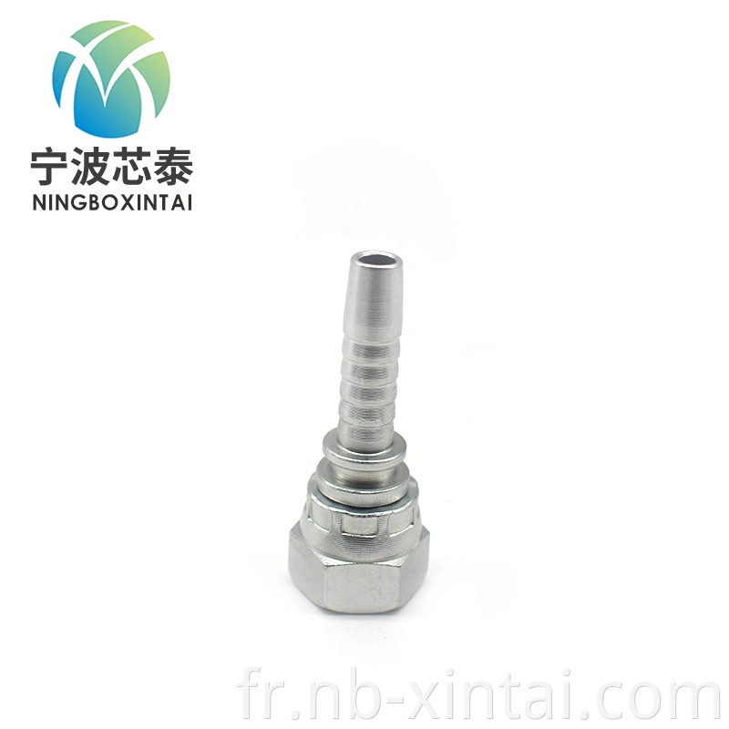 China Factory Metric Slip Nut joint plat 20211 Raccord de tuyau en caoutchouc hydraulique